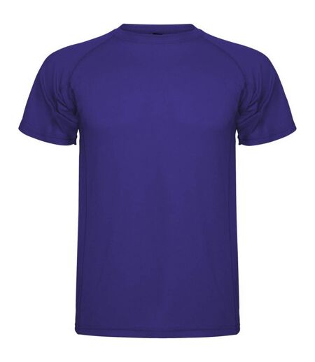 T-shirt Montecarlo Homme Mauve Roly Sport