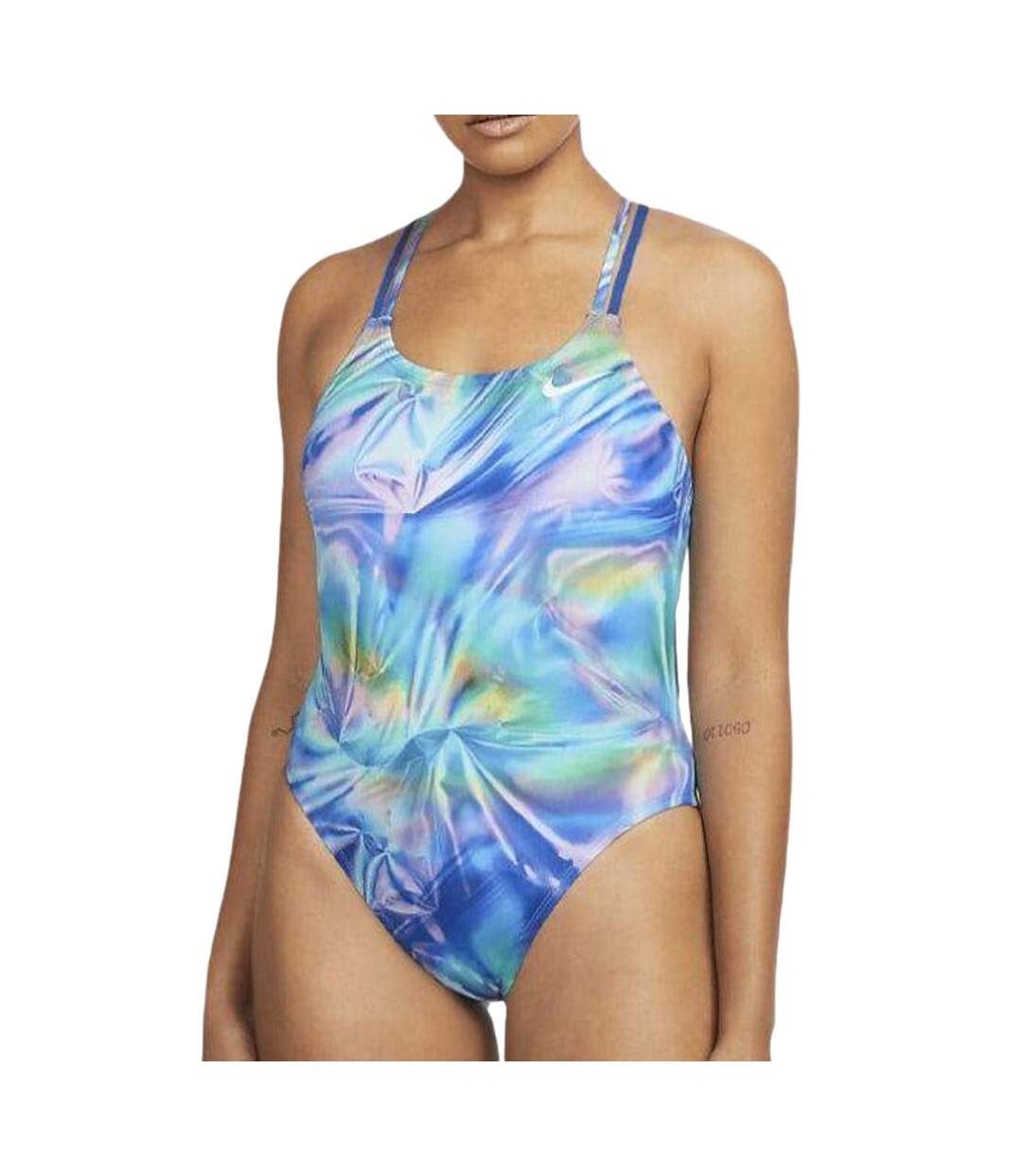 Maillot de bain 1 pièce Bleu Femme Nike Spiderback - 26-1