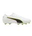 Mens King Match Firm Ground Football Boots White Black Puma-1