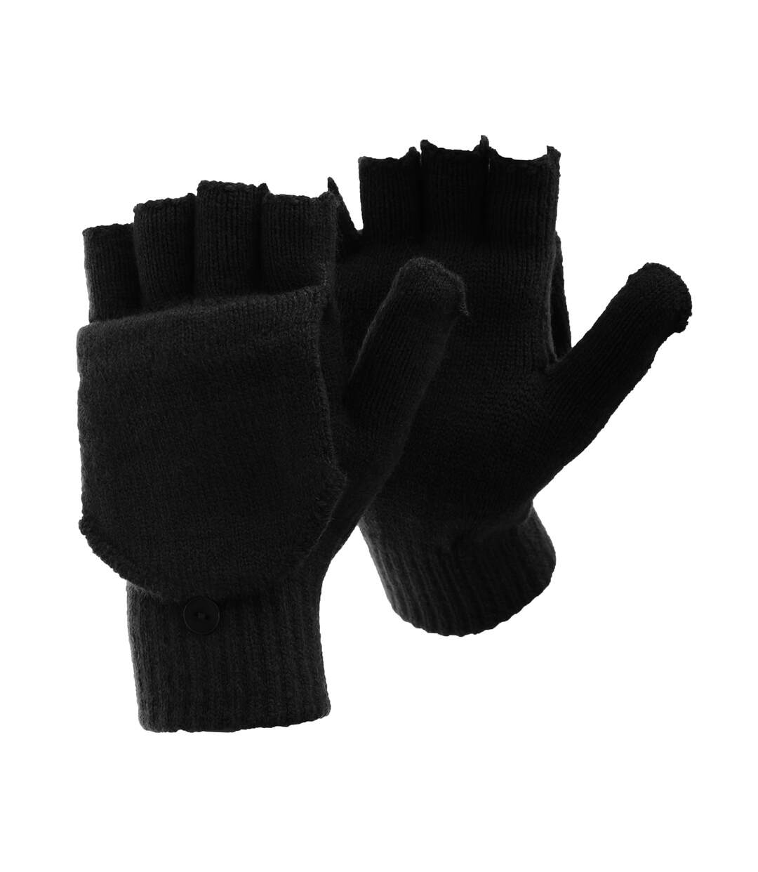 Mitaines thermiques avec capuche homme noir Floso