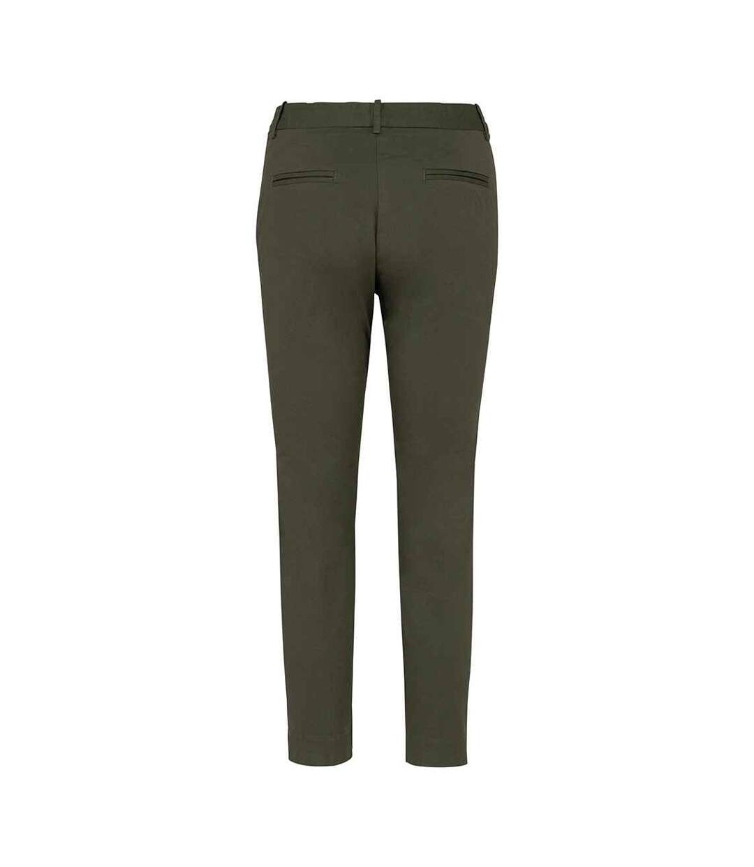 Womens/ladies Trousers Khaki Native Spirit-2