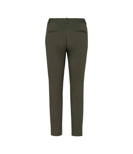 Womens/ladies Trousers Khaki Native Spirit