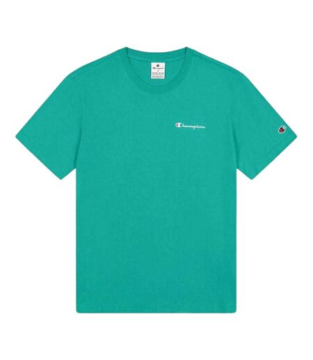 T-shirt Manches Courtes Homme Vert Champion