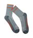 Chaussettes De Marche Adulte Gris Gris Orageux Orange Sanguine Dare 2B-2
