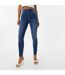 Womens/ladies Aimie Skinny Jeans Mid Indigo Jack Wills-4