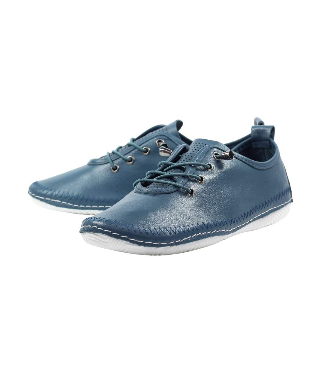 Tennis abbie femme bleu Lunar-1