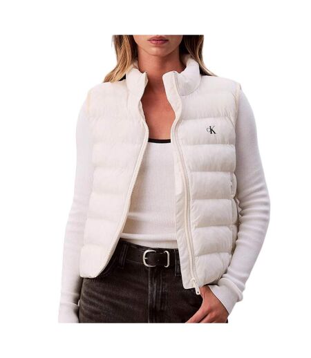 Doudoune blanche femme calvin klein jeans lightweight