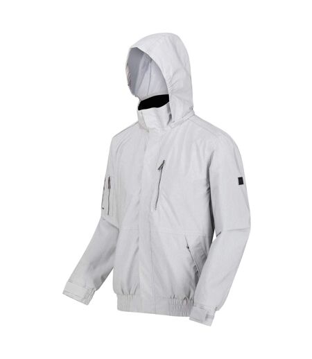Blouson D´aviateur Feelding Homme Gris Argenté Regatta