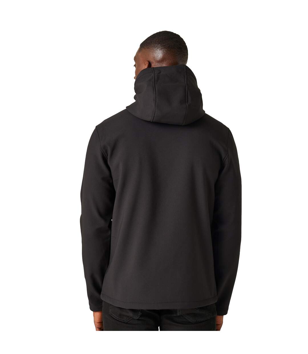 Veste Softshell Homme Noir Rouge Classique Regatta Professional-4