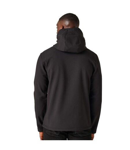 Veste Softshell Homme Noir Rouge Classique Regatta Professional