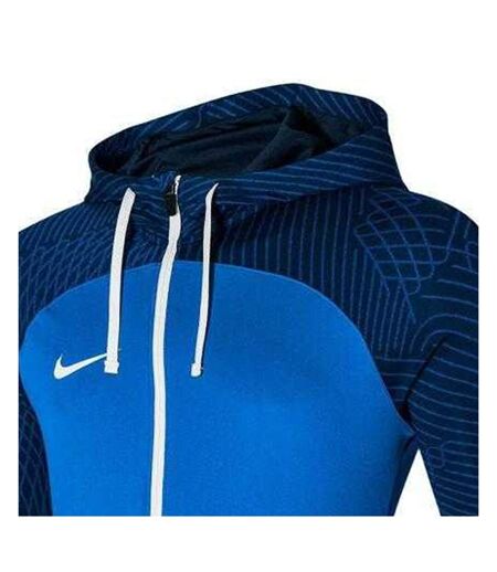 Mens Strike Dri-fit Hoodie Blue Nike
