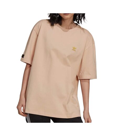 T-shirt Oversize Beige Femme Adidas Marimekko