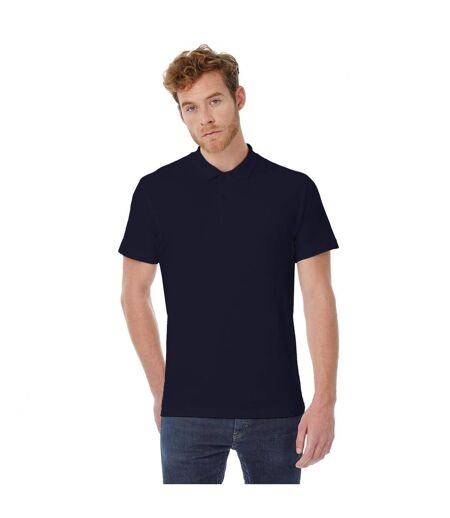 B&c Id.001 Polo À Manches Courtes Pour Hommes Bleu Marine B And C