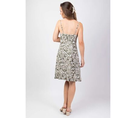 Robe courte féminine EMILIA fluide et légère Coton Du Monde