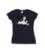 Disney T-shirt en coton Femmes/Dames 101 Dalmatians Top Dog (Bleu marine) - UTBI23012-1