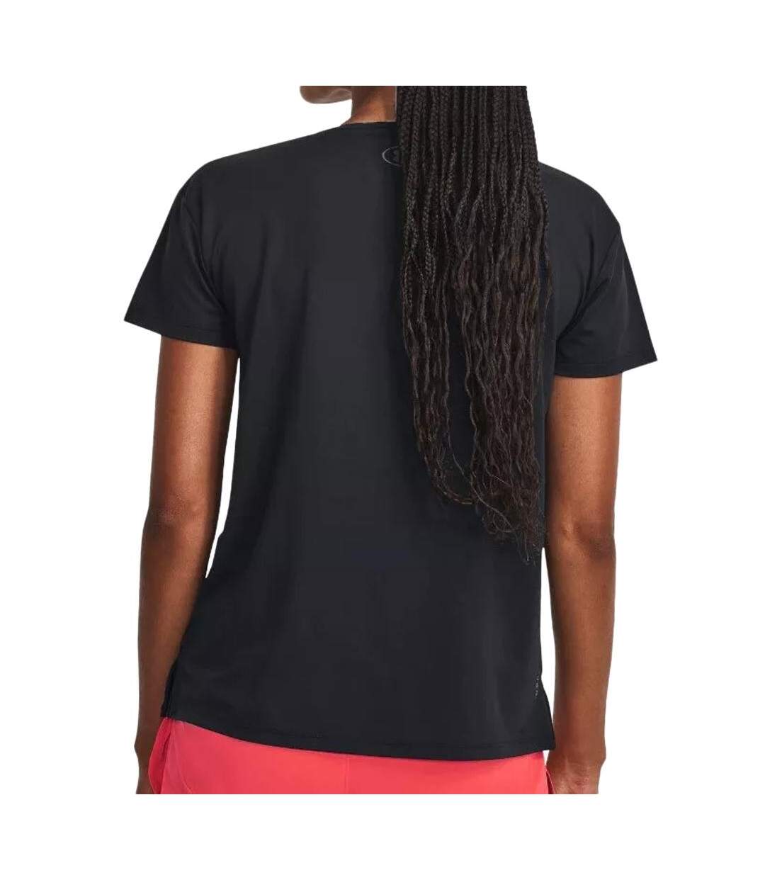 T-shirt Noir Femme Under Armour Rush Energy - L