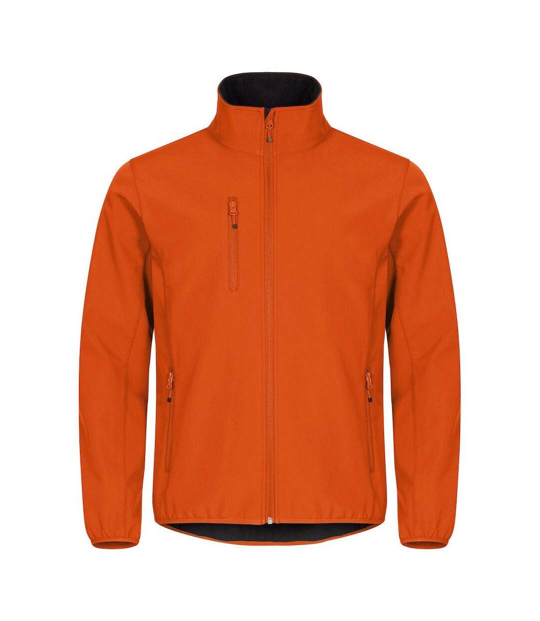 Mens Classic Soft Shell Jacket Black Clique-2