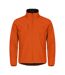 Mens Classic Soft Shell Jacket Black Clique-2
