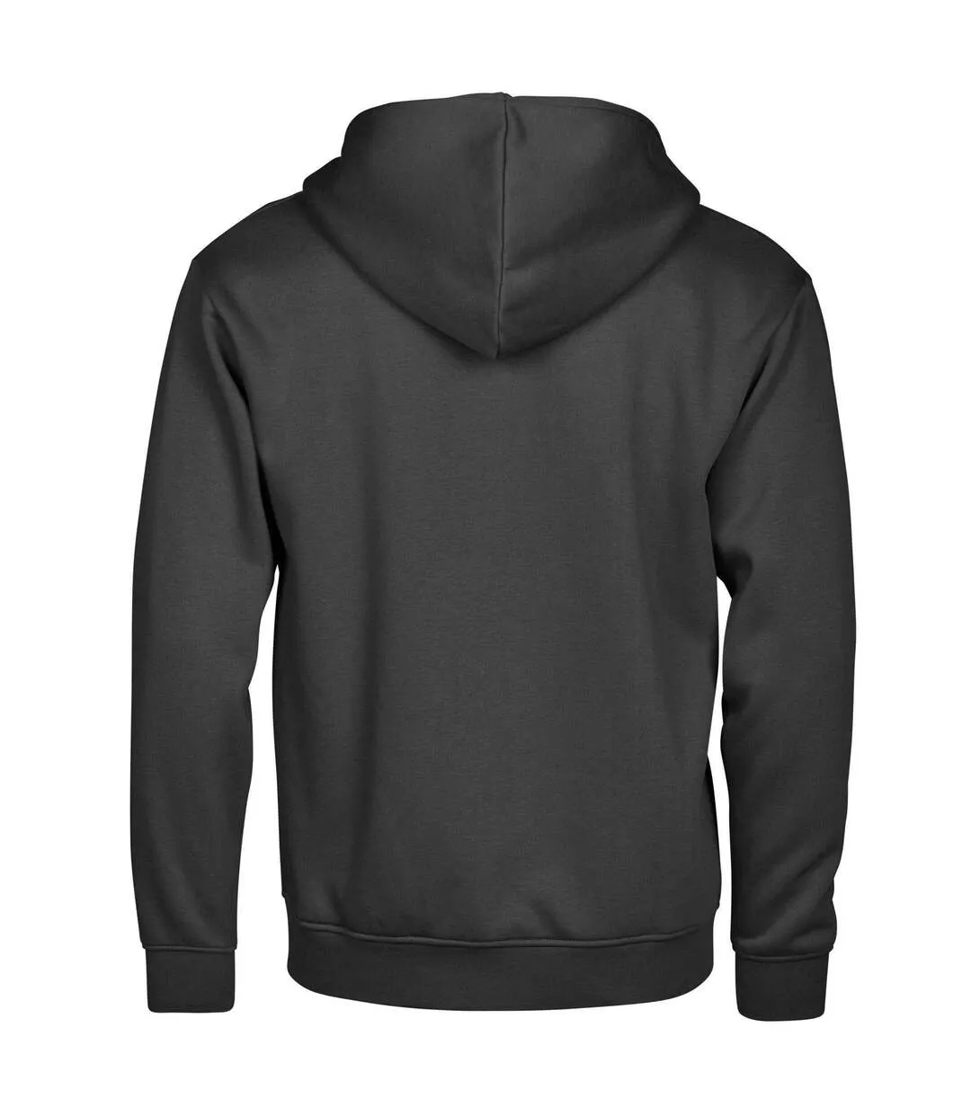 Unisex Adult Urban Hooded Full Zip Hoodie Black Tee Jays-2