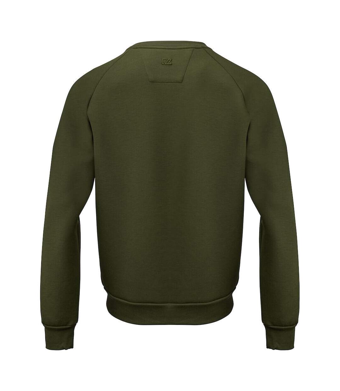 Mens Pemberton Crew Neck Sweatshirt Ivy Green Cutter & Buck-2