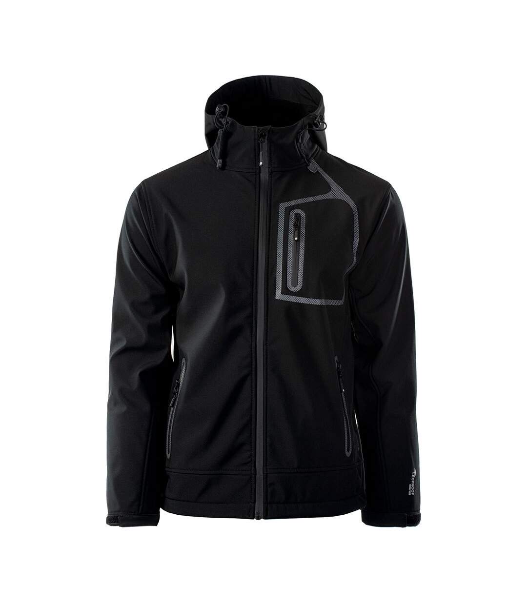 Veste Softshell Prince Homme Noir Hi-Tec-1
