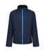 Mens Soft Shell Jacket Navy French Blue Regatta Professional-2
