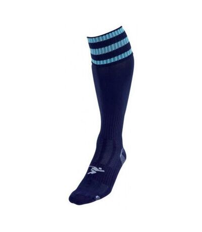 Precision - Chaussettes de football PRO - Adulte (Bleu marine / Bleu ciel) - UTRD171
