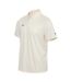 Mens 3/4 Sleeve Cricket Polo Shirt Cream Slazenger-3