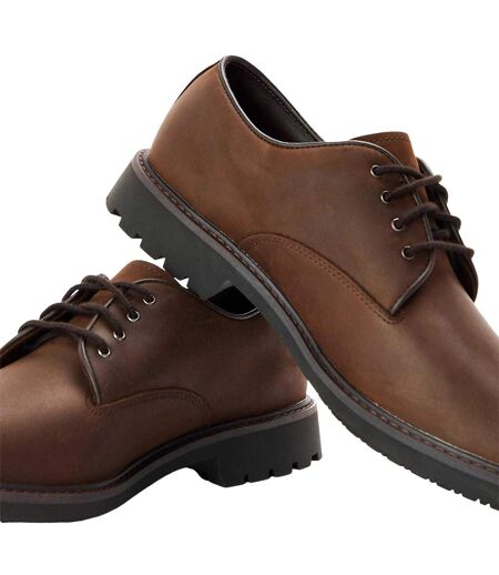 Derbies Officiel Homme Marron Foncé Timberland