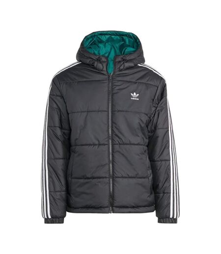 Doudoune noire/verte homme adidas adic