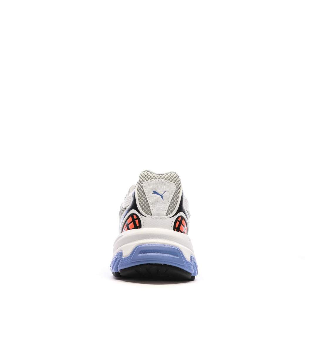 Baskets noires/blanc/orange homme puma velophasis-3