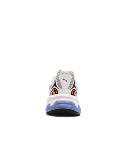 Baskets noires/blanc/orange homme puma velophasis