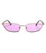 Women's metal sunglasses with rectangular shape GU8285 Guess