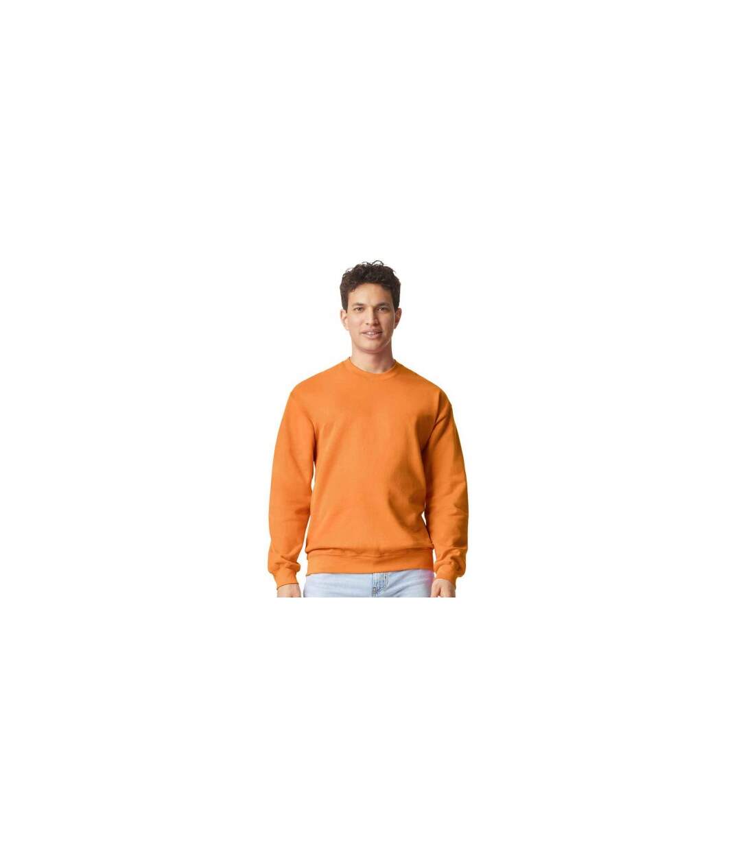 Sweat Softstyle Adulte Mandarine Gildan-1