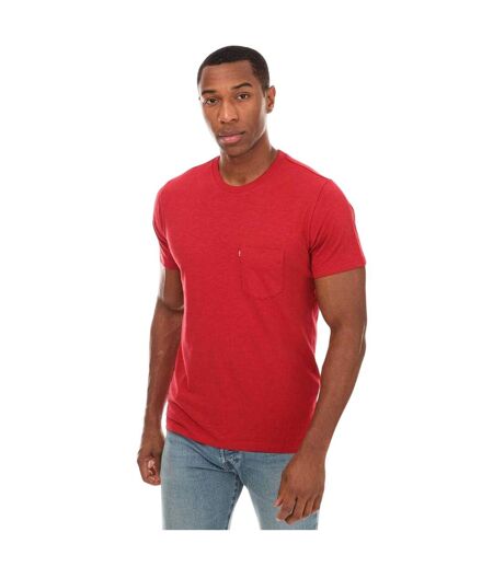 T-shirt Motif/style Logo Homme Rouge Levis