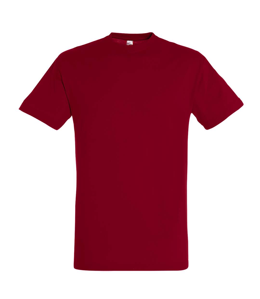 T-shirt regent homme rouge foncé SOLS