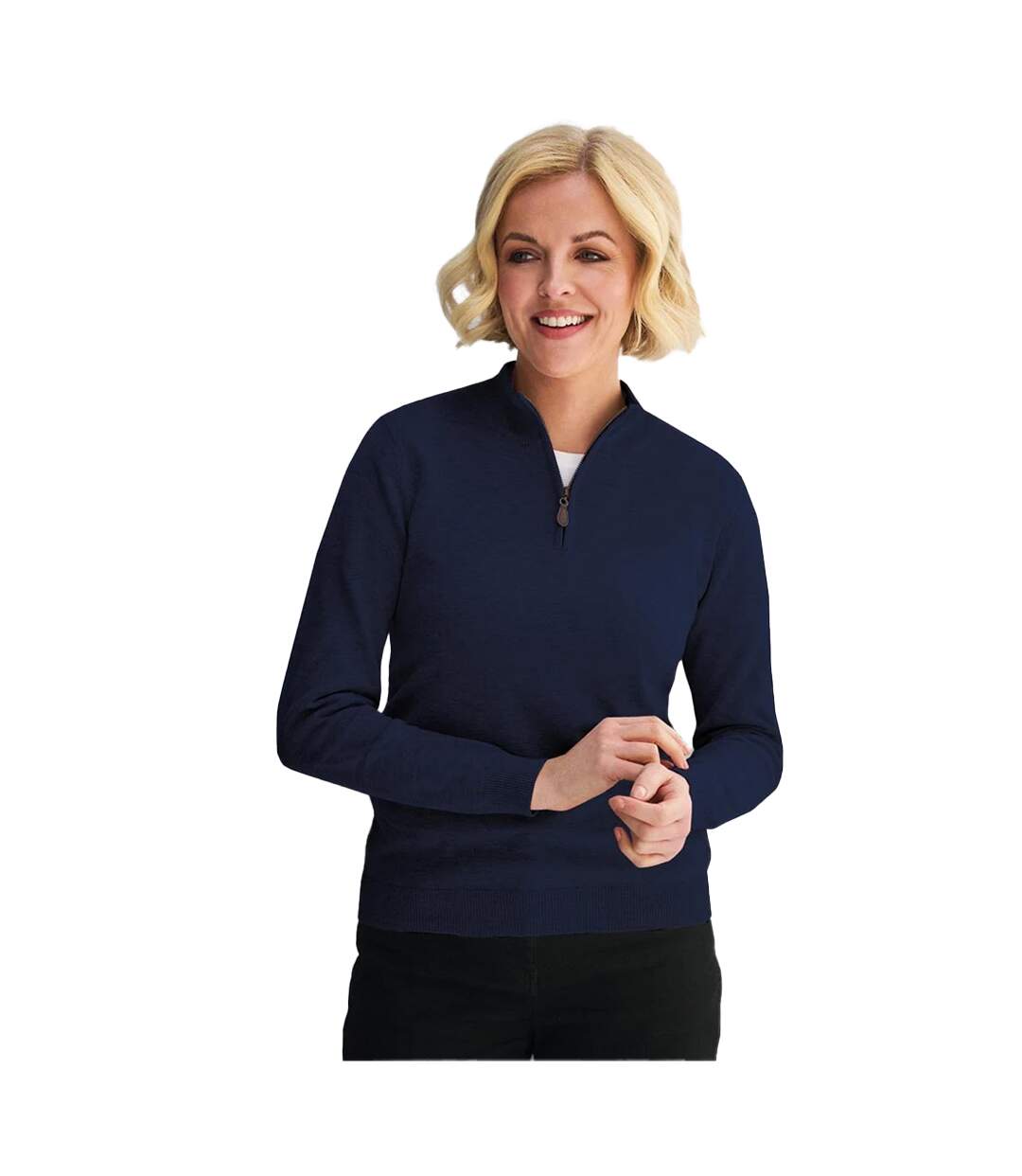 Pull Taylor Femme Bleu Marine Brook Taverner-4