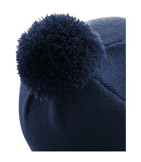 Original pom pom beanie french navy Beechfield