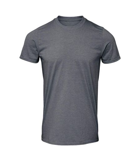 T-shirt Manches Courtes Softstyle Homme Gris Foncé Chiné Gildan
