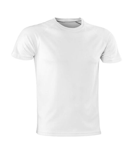 T-shirt aircool homme blanc Spiro