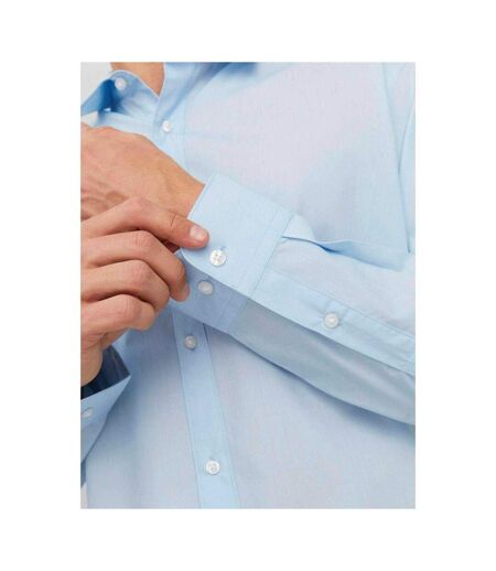 Chemise Habillée Manches Longues Joe Homme Bleu Clair Jack And Jones