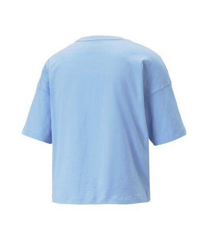 T-shirt Bleu Femme Puma Essential Cropped