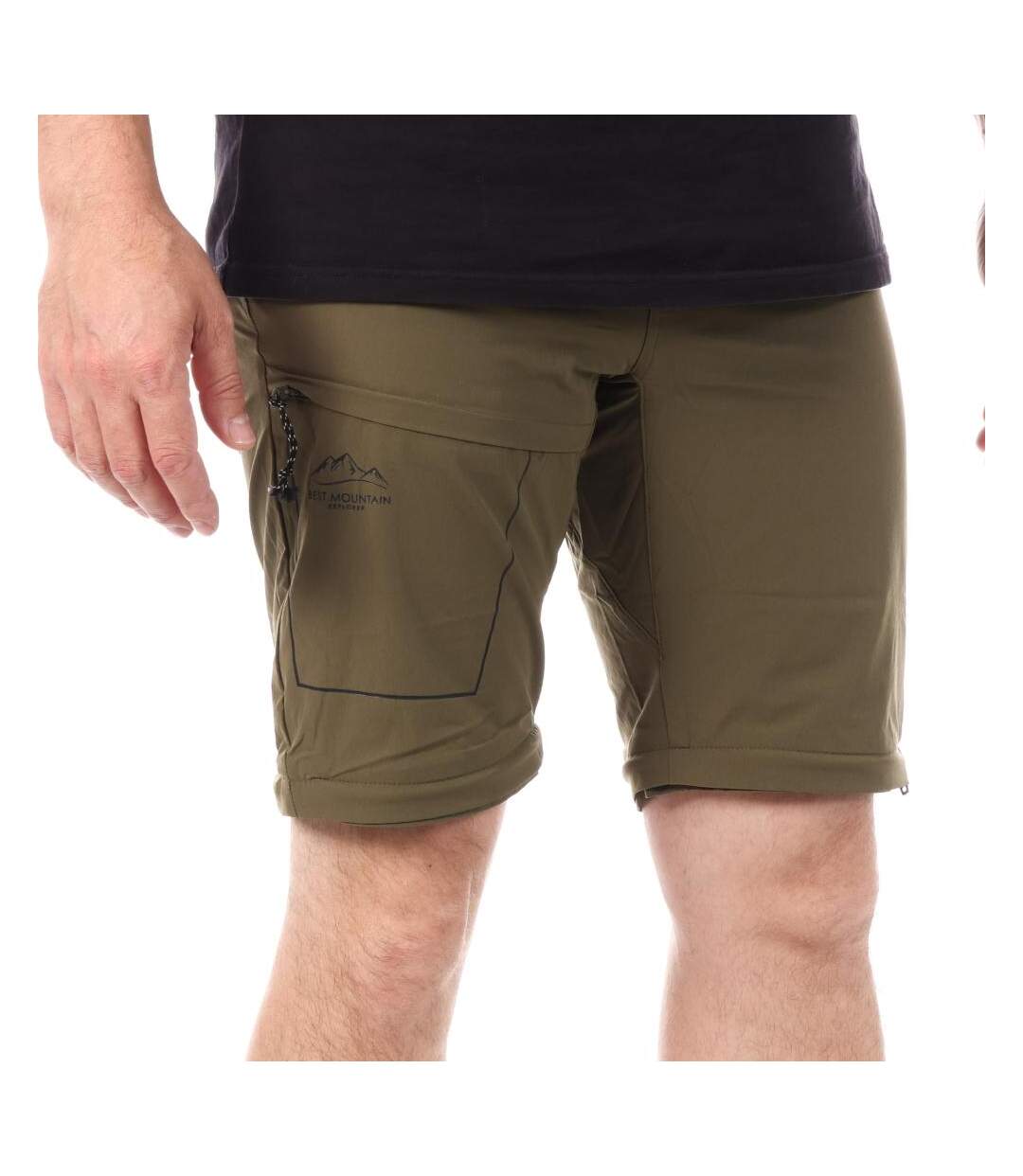 Pantalon en toile kaki homme best mountain 402 - l-3