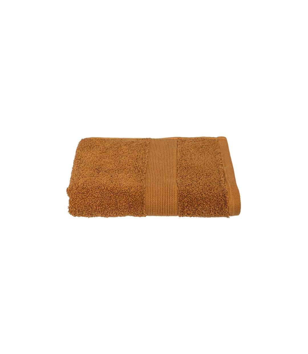 Serviette de Toilette Confort 50x90cm Cannelle-1