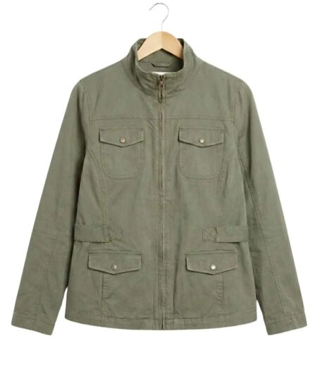 Veste Saharienne Femme Grande Taille Modèle AXMANGA1