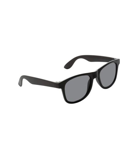 Unisex adult recycled pp plastic sunglasses one size black XD Collection