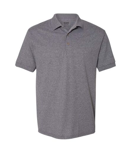 Gildan Adult DryBlend Jersey Short Sleeve Polo Shirt (Graphite Heather) - UTBC496