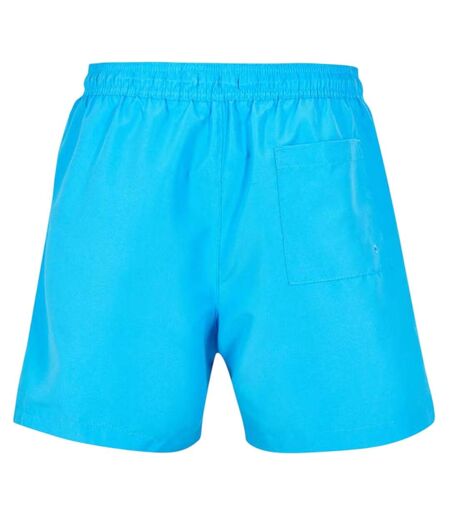 Short De Bain Motif/style Logo Homme Bleu Clair Calvin Klein