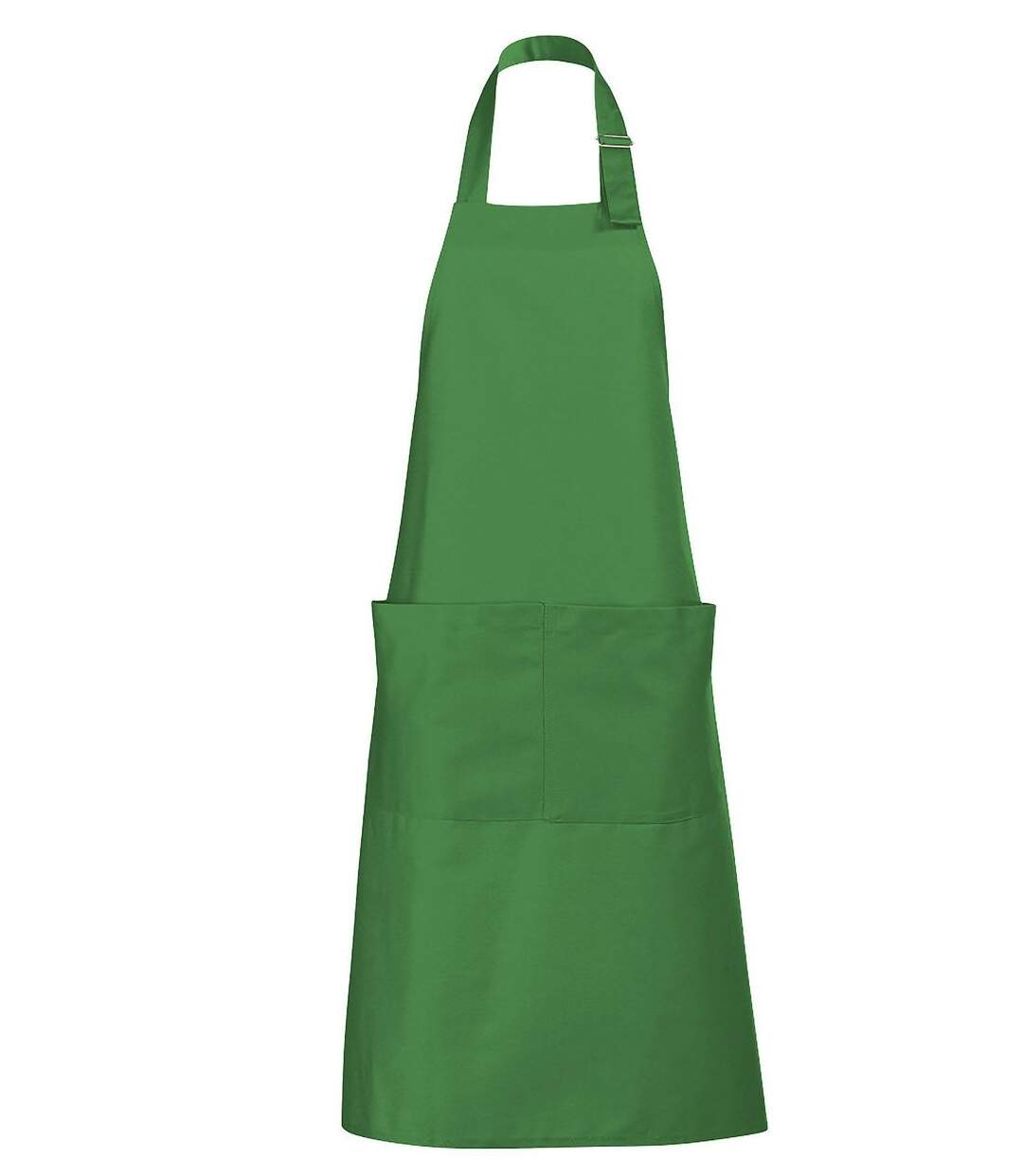 Tablier long avec poches - 88010 - vert prairie-1