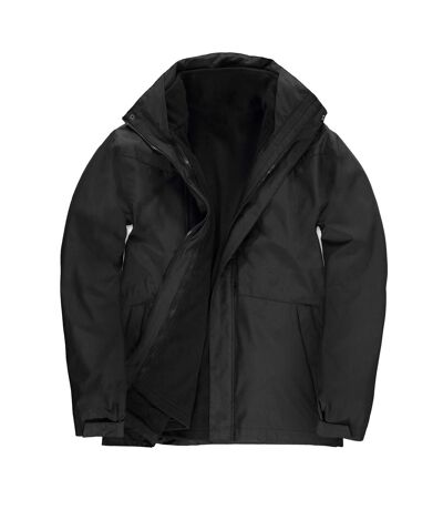 B&C Mens Corporate 3 in 1 Jacket (Black)
